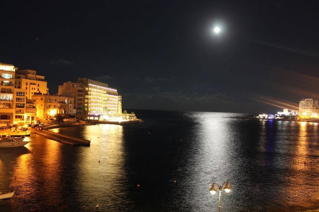 Spinola Bay Top Floor Seafront 3 Bedroom Apartment With Panoramic Sea Views - By Getawaysmalta San Julián Exterior foto