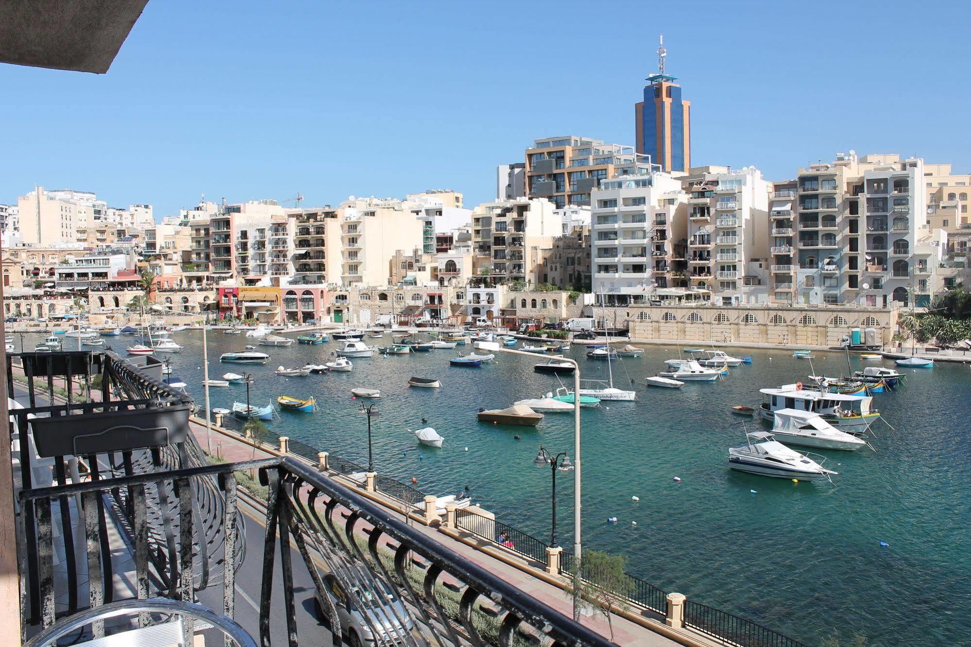Spinola Bay Top Floor Seafront 3 Bedroom Apartment With Panoramic Sea Views - By Getawaysmalta San Julián Exterior foto